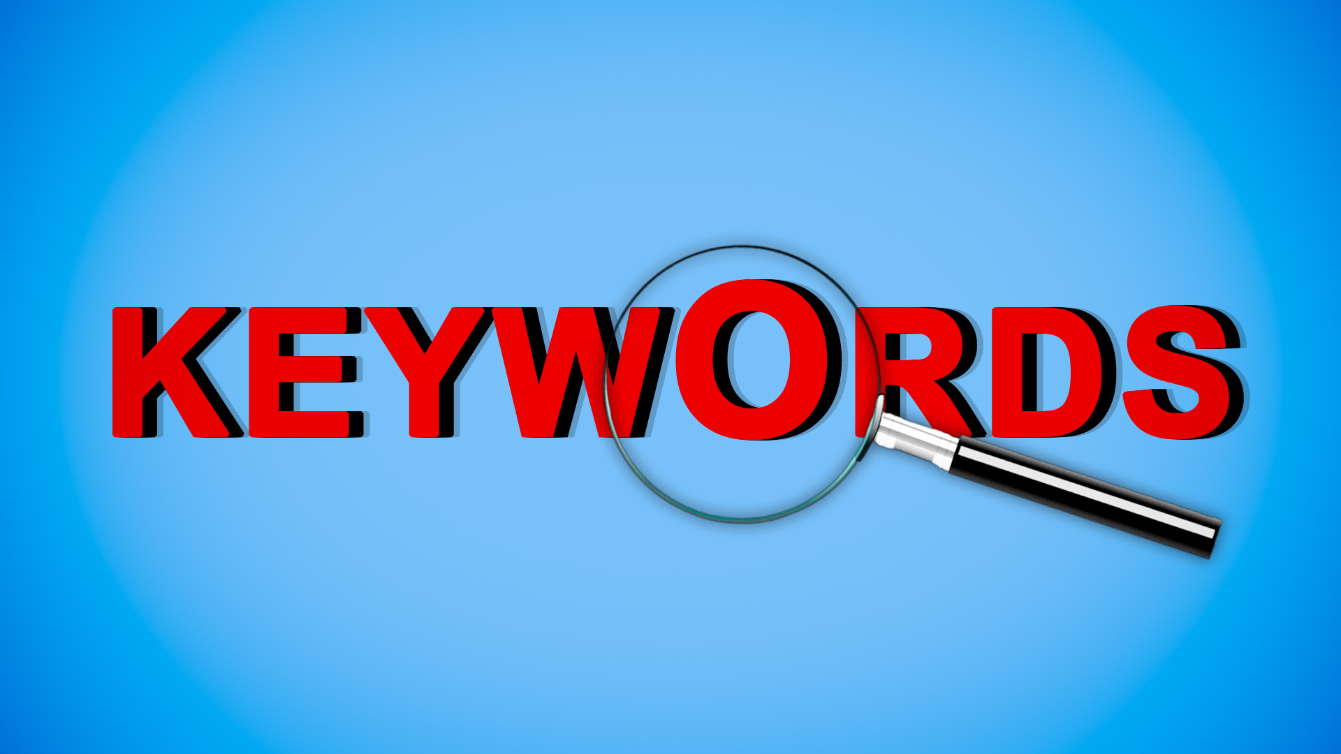 Choosing The Right Keywords