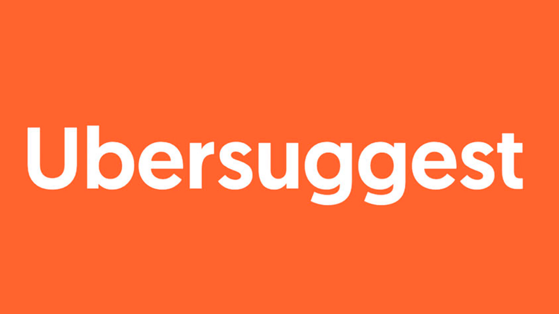 Ubersuggest